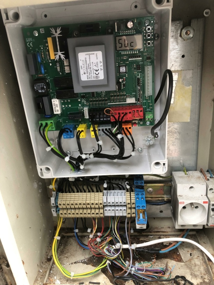 Carte électronique BFT Thalia  installé par ASF